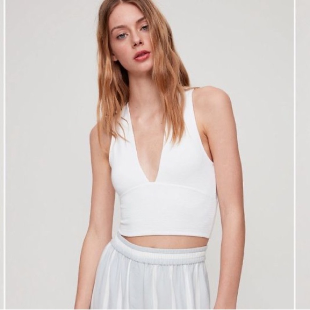 Wilfred free Valeria top in taupe